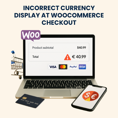 Incorrect Currency Display at WooCommerce Checkout